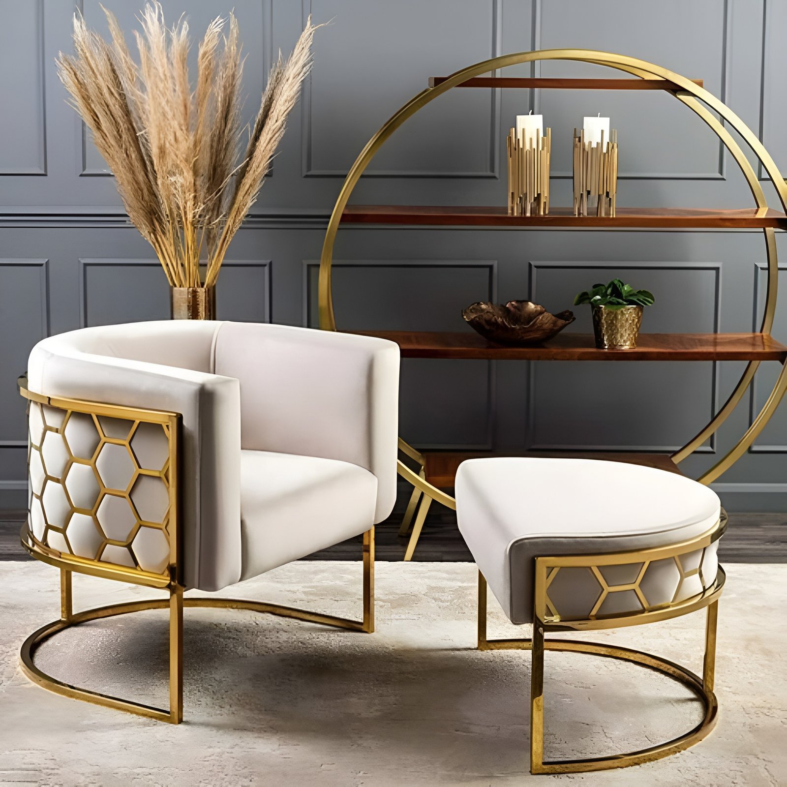 PVD Coating, PVD coating furniture, Luxury furniture, Pvd coating chair